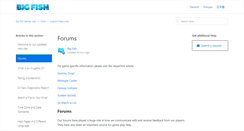 Desktop Screenshot of mcfforums.bigfishgames.com